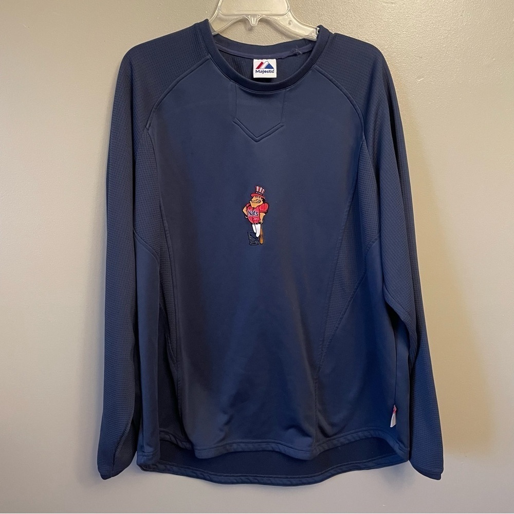 Washington Nationals ThermaBase MLB Baseball Fleece Lined Jersey 2-3XL